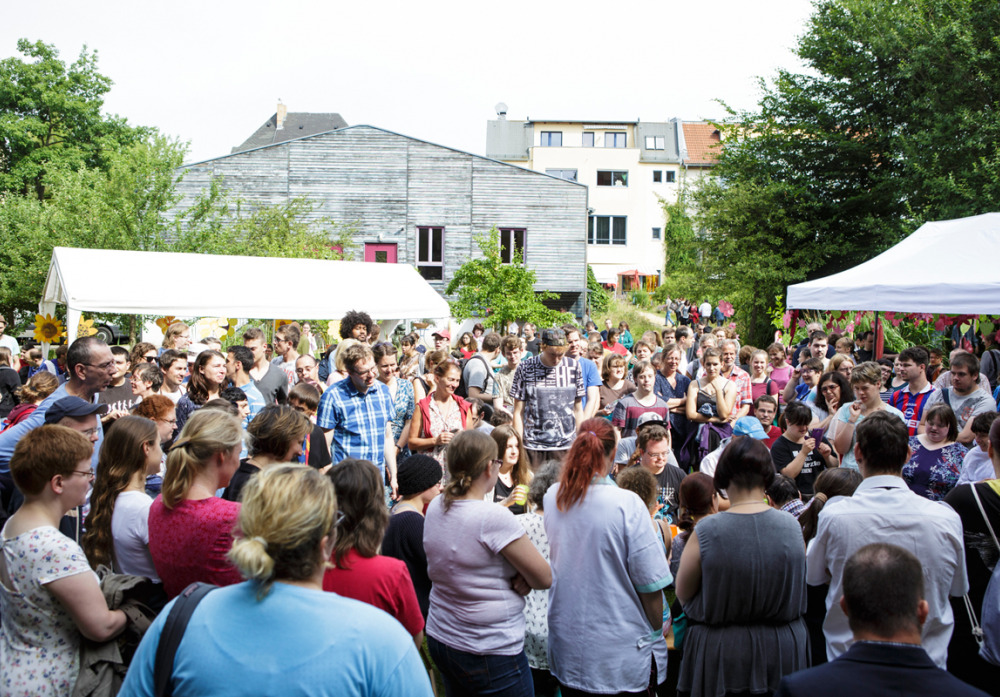 Sommerfest in der Rolandstraße