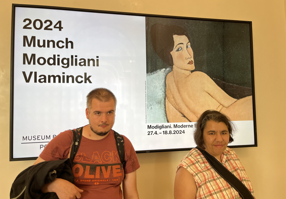 Ausstellungsbesuch Modigliani